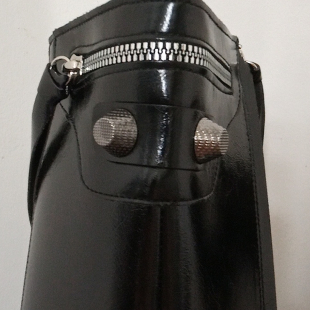 SALE🎁Brand New🎁FREE GIFT INCLUDED🎁 High Knee Heels Boots Zippers Tassel Metal - Picture 6 of 11